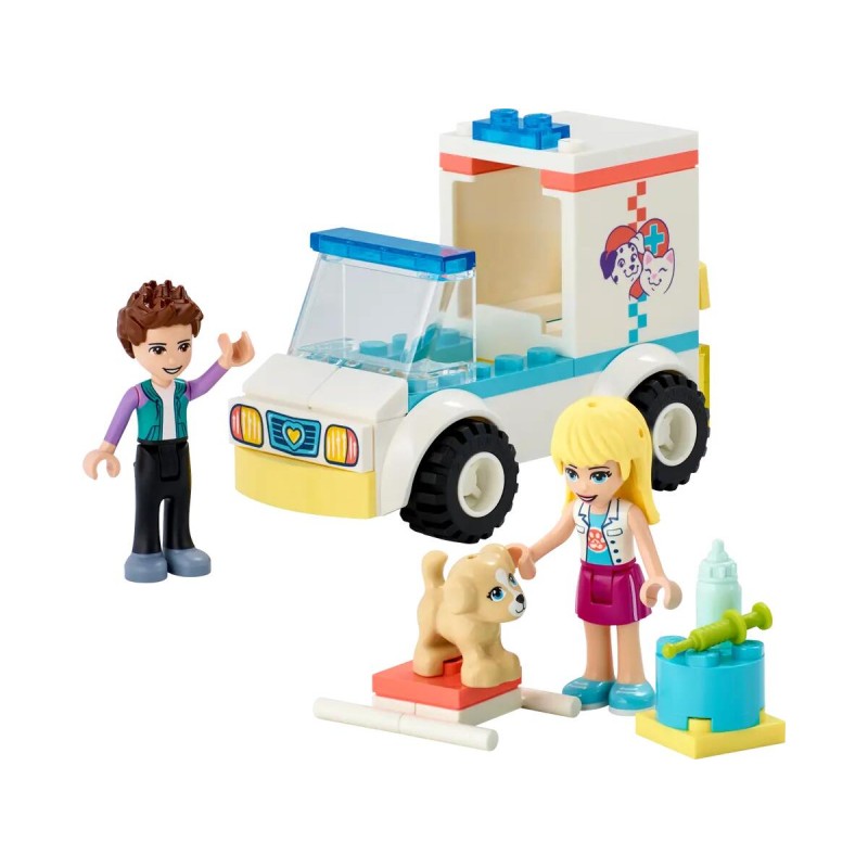 Lego Friends - Ambulanza Della Clinica Veterinaria 41694
