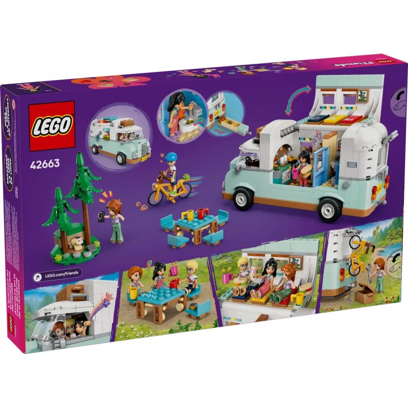 Lego Friends - Avventura Sul Camper Dell’amicizia 42663