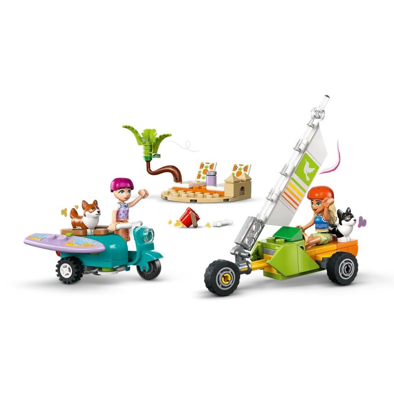 Lego Friends - Avventure Canine Su Windskate E Sidecar 42641