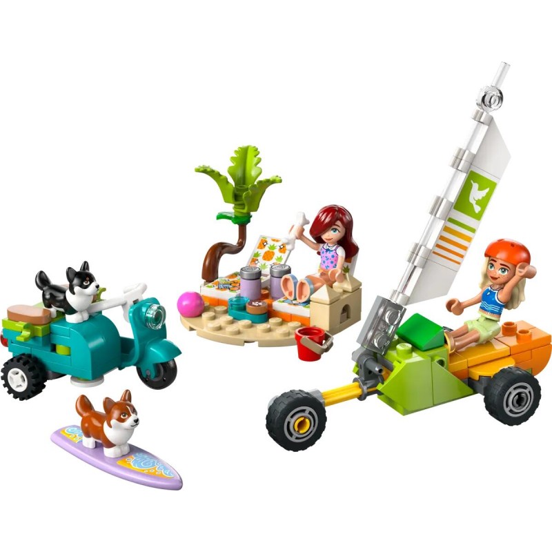 Lego Friends - Avventure Canine Su Windskate E Sidecar 42641