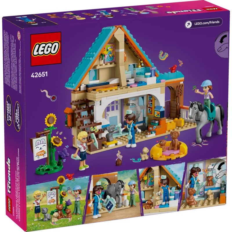 Lego Friends - Cavallo E Clinica Veterinaria 42651