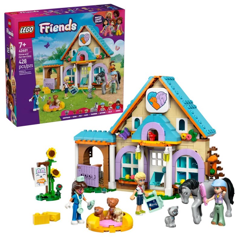 Lego Friends - Cavallo E Clinica Veterinaria 42651