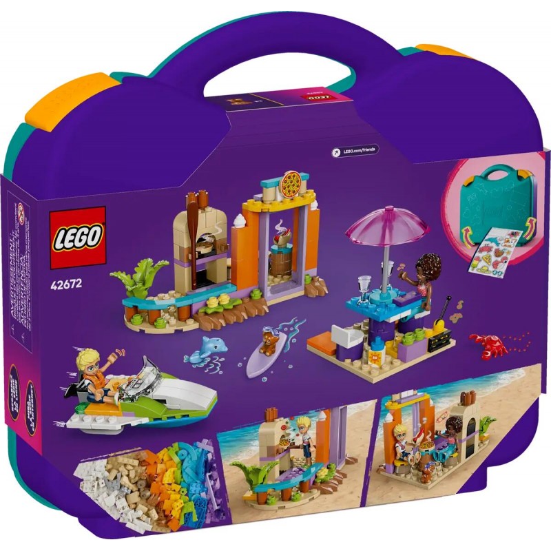 Lego Friends - Valigia Creativa Da Spiaggia E Da Viaggio 42672