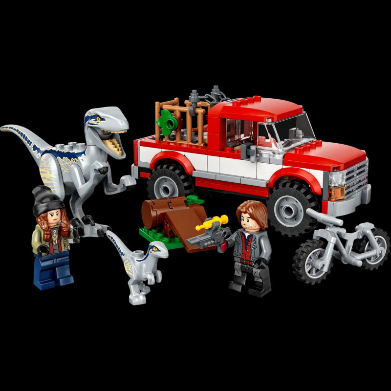 Lego Jurassic World - La Cattura Dei Velociraptor Blue E Beta 76946
