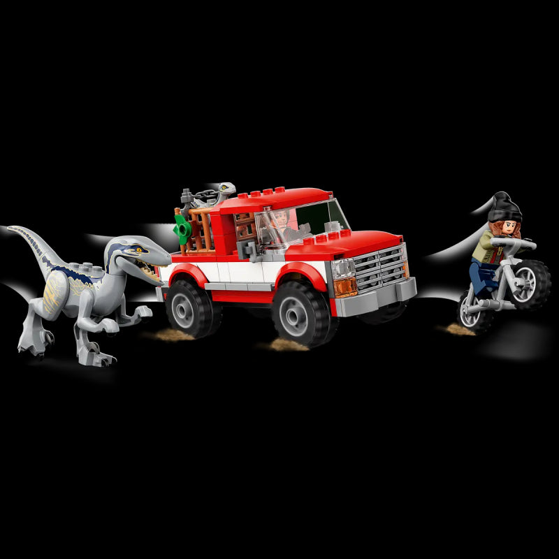 Lego Jurassic World - La Cattura Dei Velociraptor Blue E Beta 76946