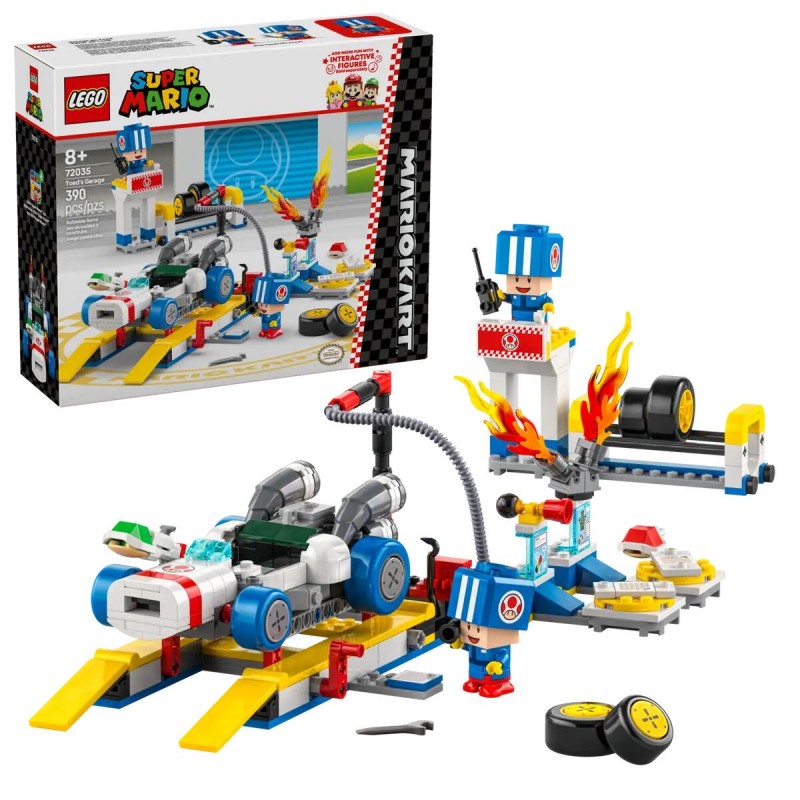 Lego Mario Kart - Officina Di Toad 72035