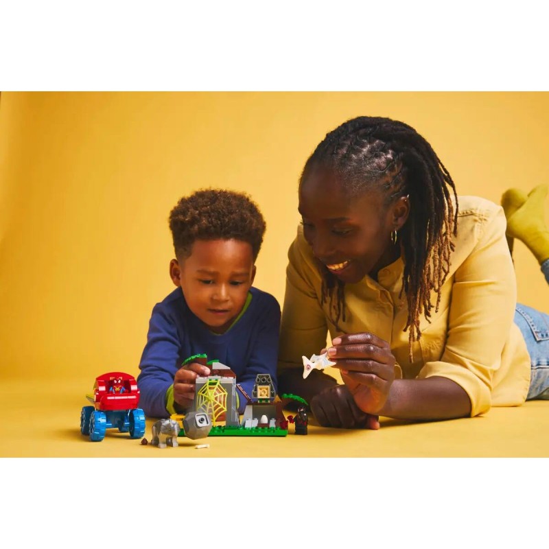 Lego Marvel - Team Spidey: Salvataggio Su Dino-ruspa 11199