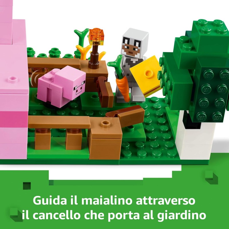 Lego Minecraft - La Casa Del Maialino 21268