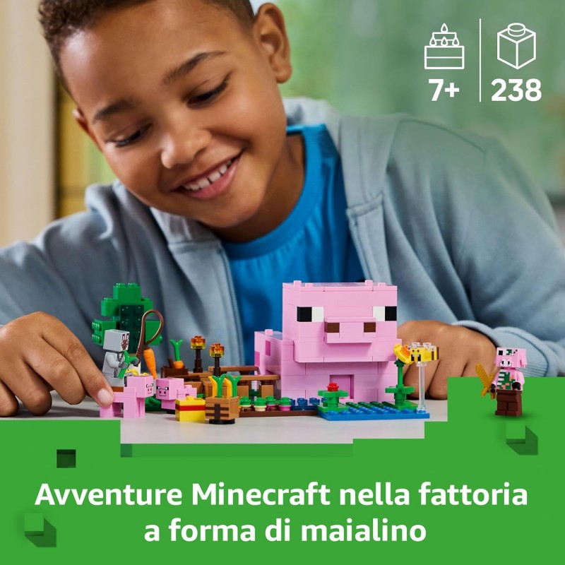 Lego Minecraft - La Casa Del Maialino 21268