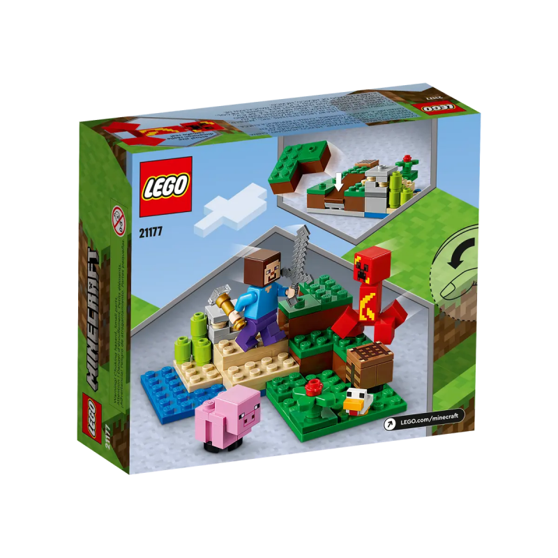 Lego Minecraft - L’agguato Del Creeper™ 21177