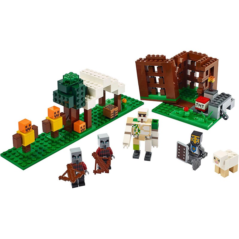 Lego Minecraft - L'avamposto Del Saccheggiatore 21159