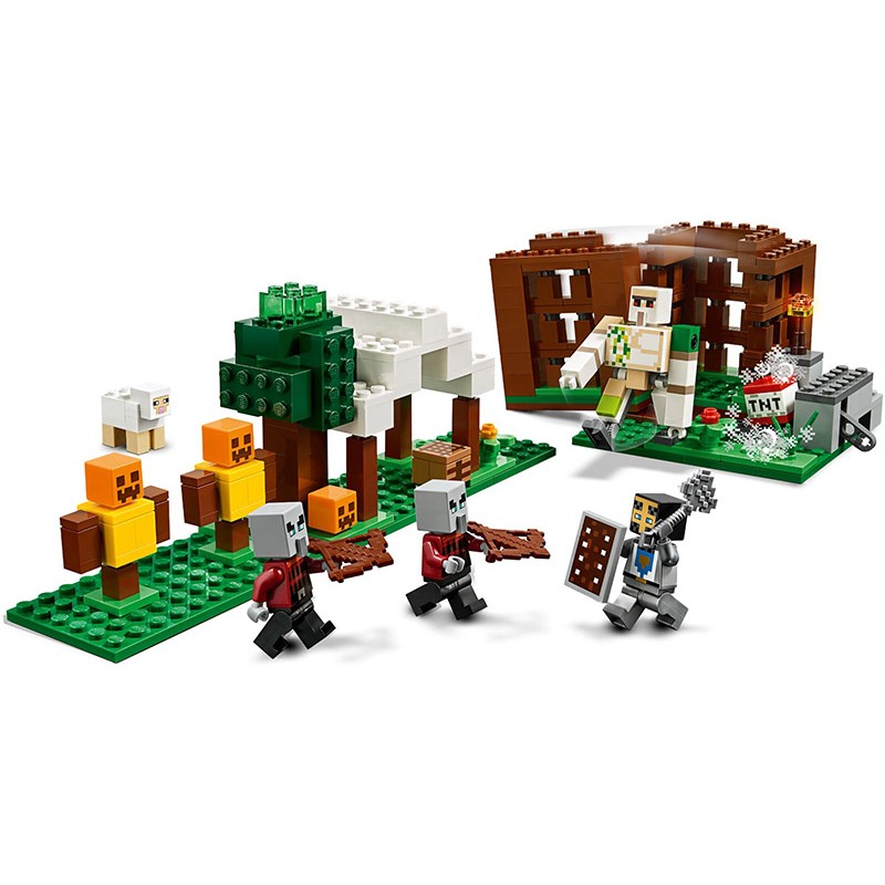 Lego Minecraft - L'avamposto Del Saccheggiatore 21159