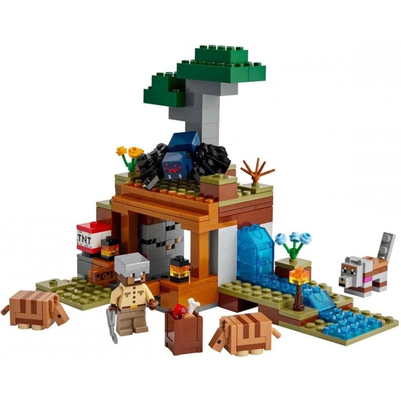 Lego Minecraft - Spedizione Nella Miniera Dell’armadillo 21269