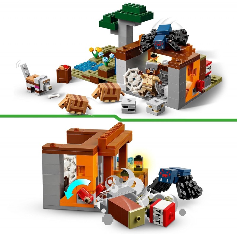 Lego Minecraft - Spedizione Nella Miniera Dell’armadillo 21269