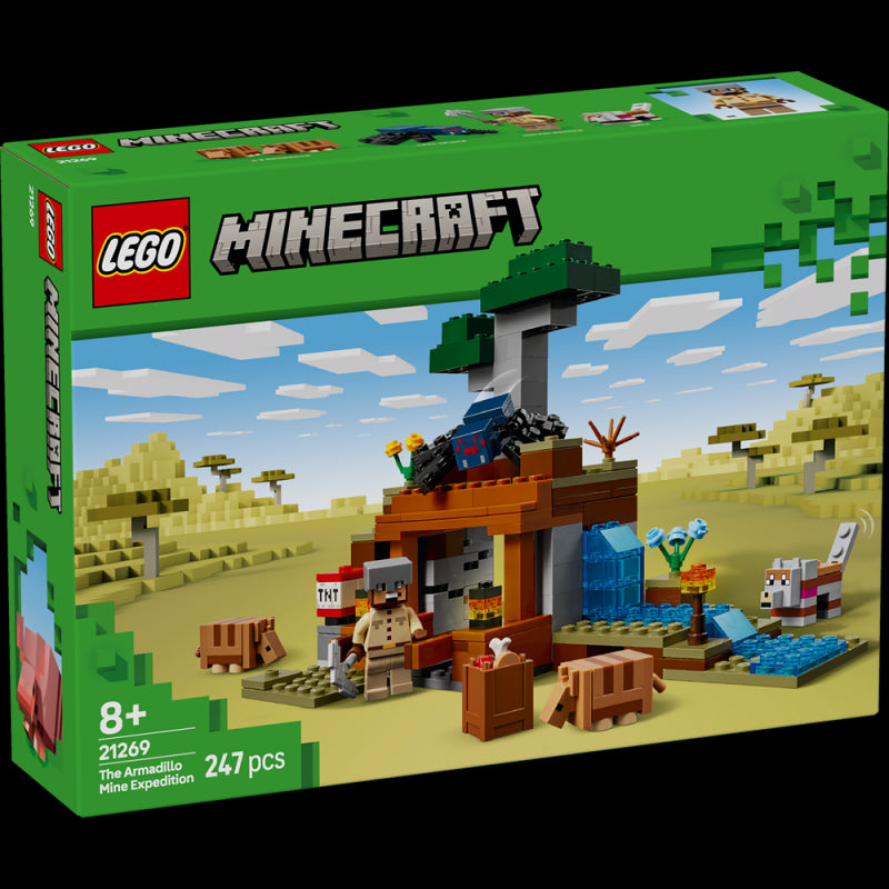 Lego Minecraft - Spedizione Nella Miniera Dell’armadillo 21269
