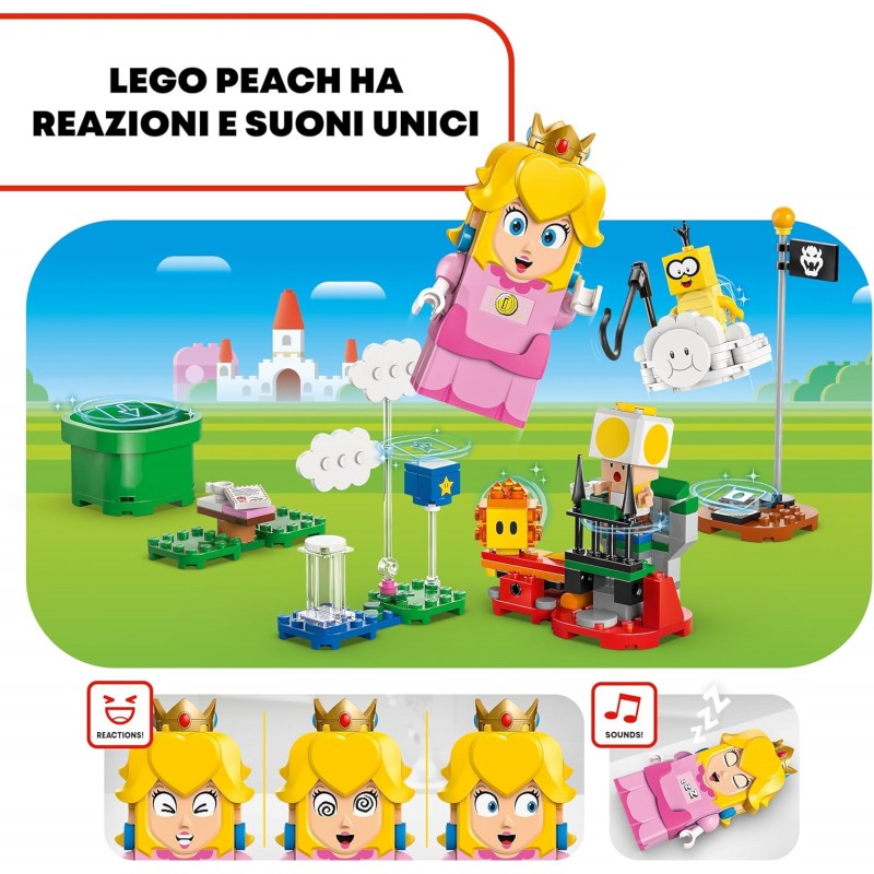 Lego Super Mario - Avventure Peach Interattiva 71441