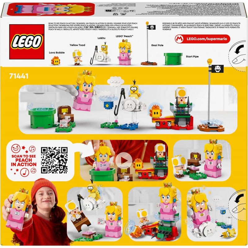 Lego Super Mario - Avventure Peach Interattiva 71441
