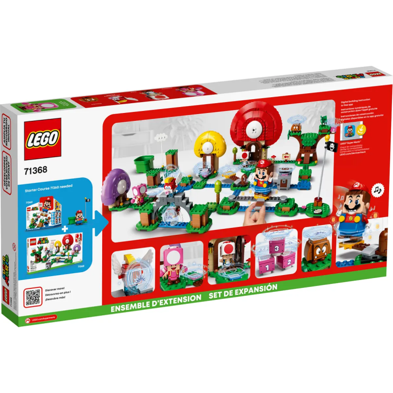 Lego Super Mario - La Caccia Al Tesoro Di Toad - Pack Di Espansione 71368