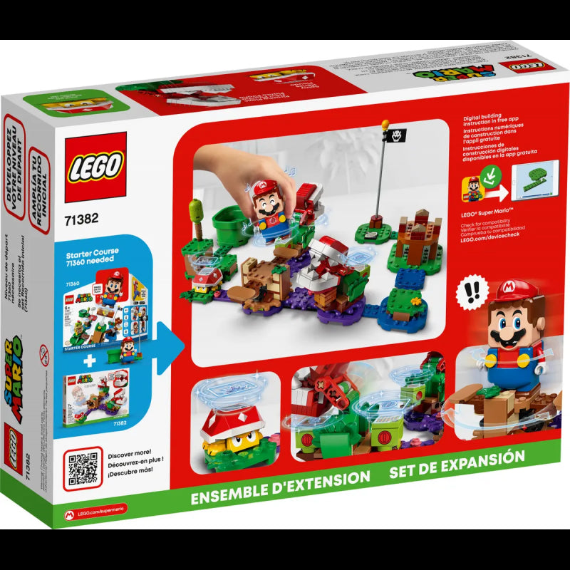 Lego Super Mario - Pianta Piranha - Pack Di Espansione 71382