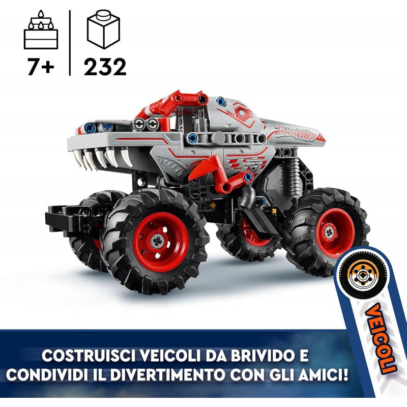 Lego Technic - Pull-back Thunderroarus, Monster Truck 42200