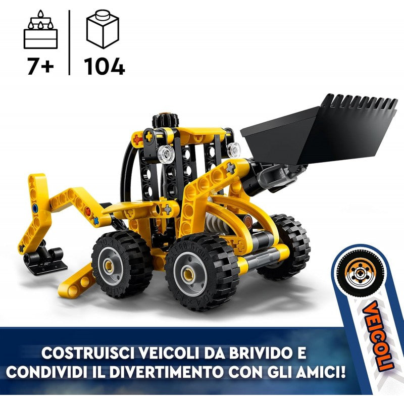 Lego Technic - Scavatrice A Cucchiaia Rovescia 42197