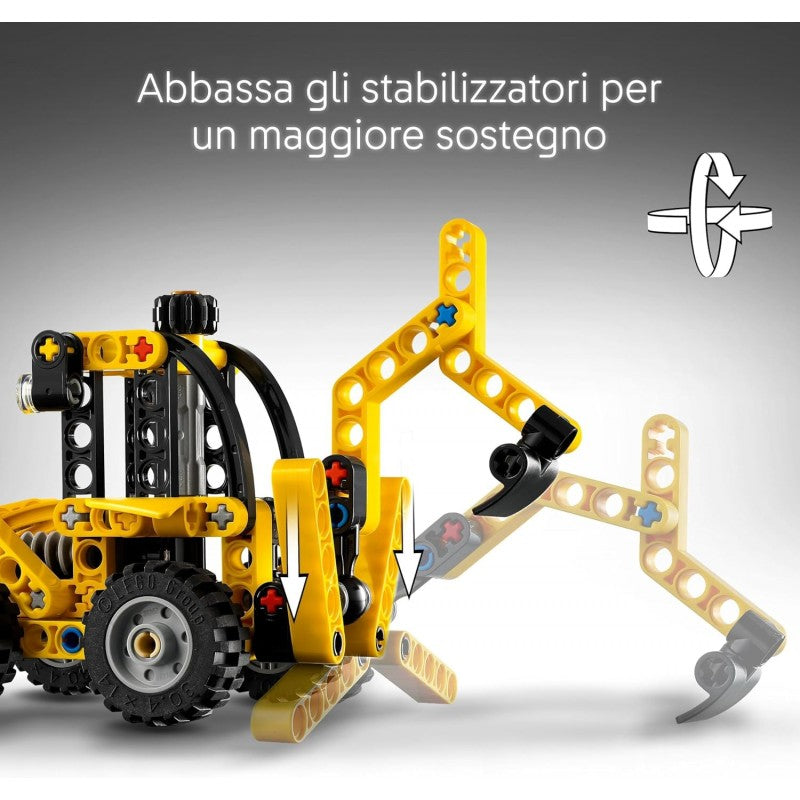 Lego Technic - Scavatrice A Cucchiaia Rovescia 42197