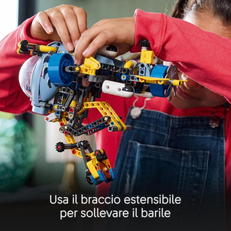 Lego Technic - Sottomarino Per Esplorazioni Abissali 42201