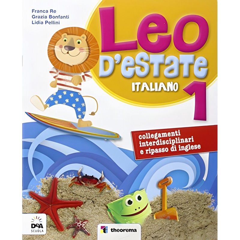Leo D'estate 1 - Italiano, Matematica, Il Diario Di Leo