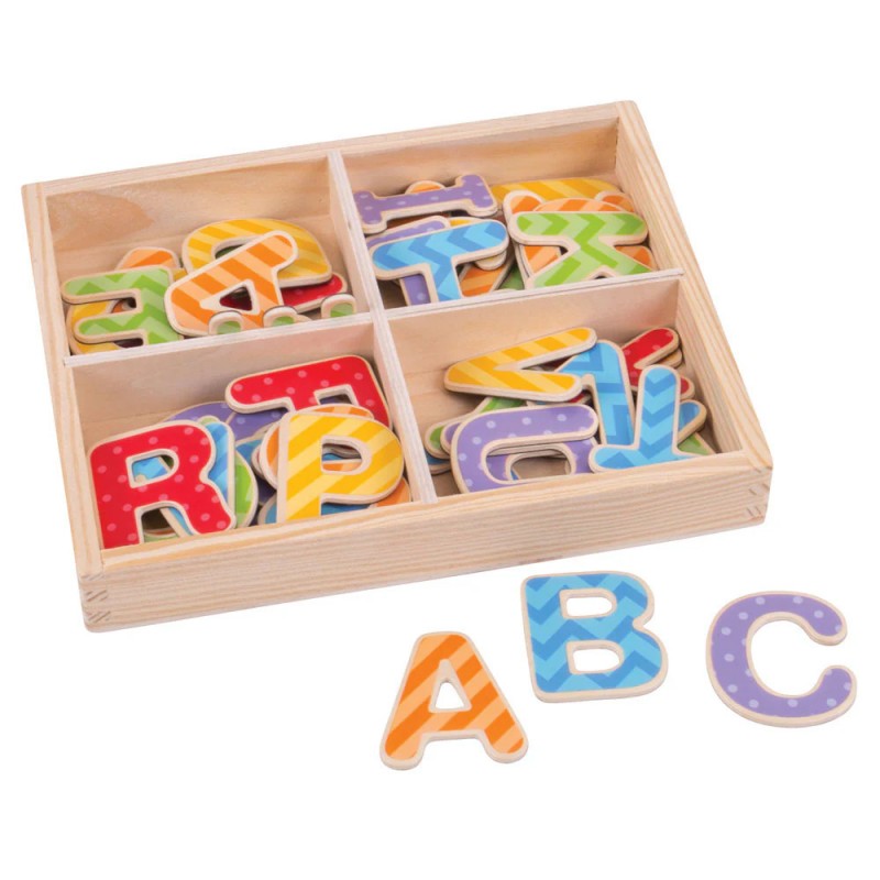 Lettere Magnetiche In Legno - Bigjigs Toys