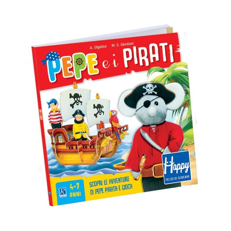 Libro Con Puzzle 3d Pepe E I Pirati - Raffaello Ragazzi