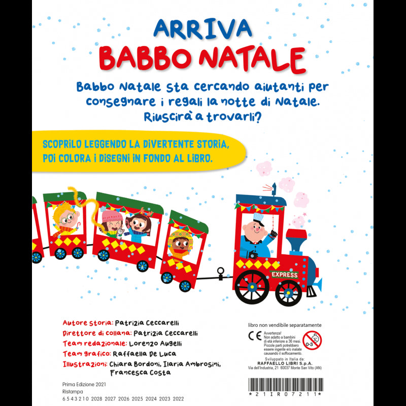 Libro Con Puzzle Arriva Babbo Natale. Ediz. A Colori. – Raffaello