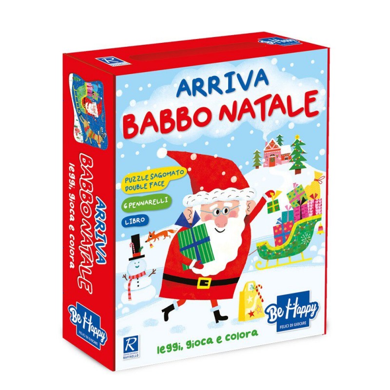 Libro Con Puzzle Arriva Babbo Natale. Ediz. A Colori. – Raffaello