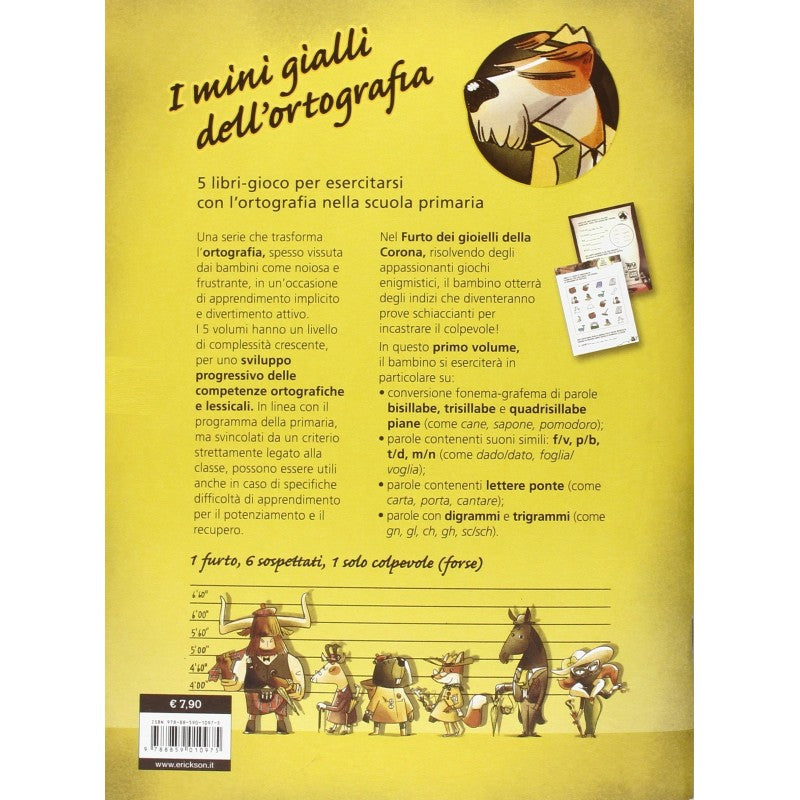 L'ispettore Ortografoni E Il Furto Dei Gioielli Della Corona 1 - I Mini Gialli Dell'ortografia