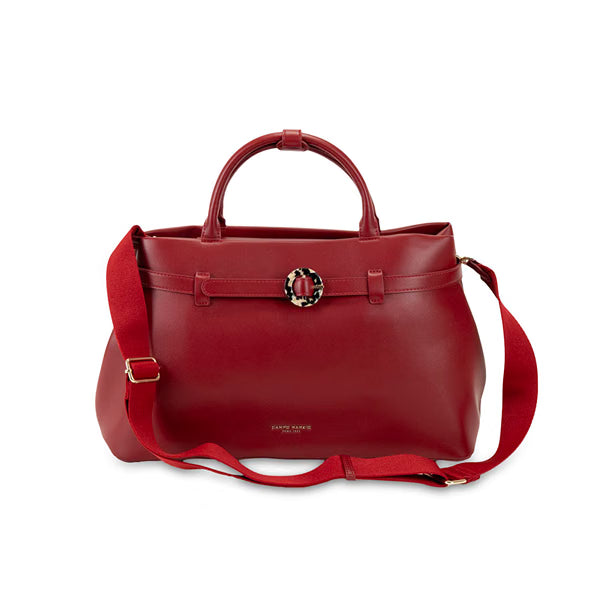 Borsa a Mano Twist Rosso Scarlatto – Campo Marzio