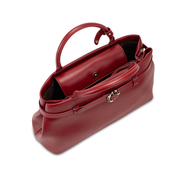 Borsa a Mano Twist Rosso Scarlatto – Campo Marzio