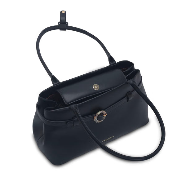 Borsa a Mano Twist Nero – Campo Marzio