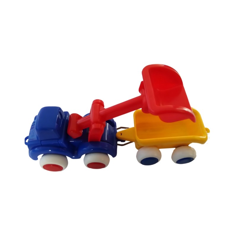 Macchinina Con Rimorchio Chubbies With Trailer – Viking Toys 1144a