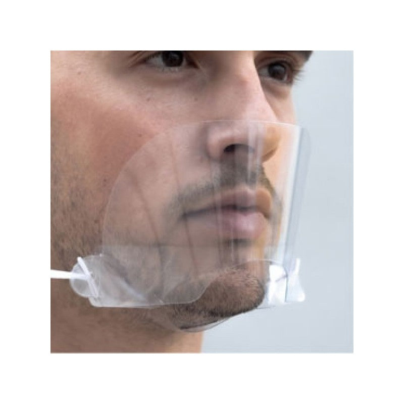 Mascherina Di Protezione Trasparente In Pet Nube