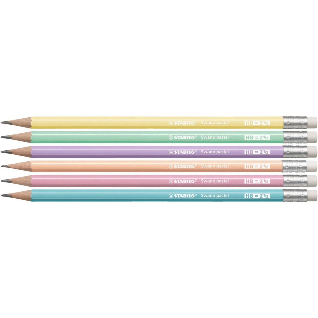 STABILO Swano Pastel – Matite in Grafite con Fusto Color Pastello