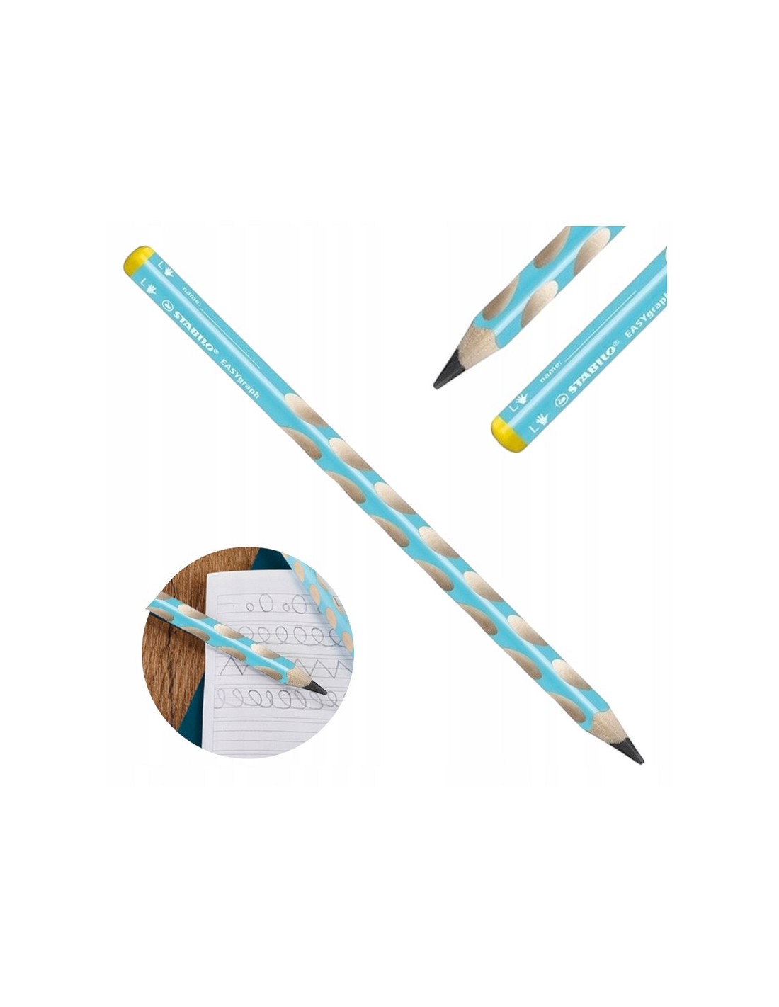 Matita STABILO EASYgraph HB per Mancini Azzurra