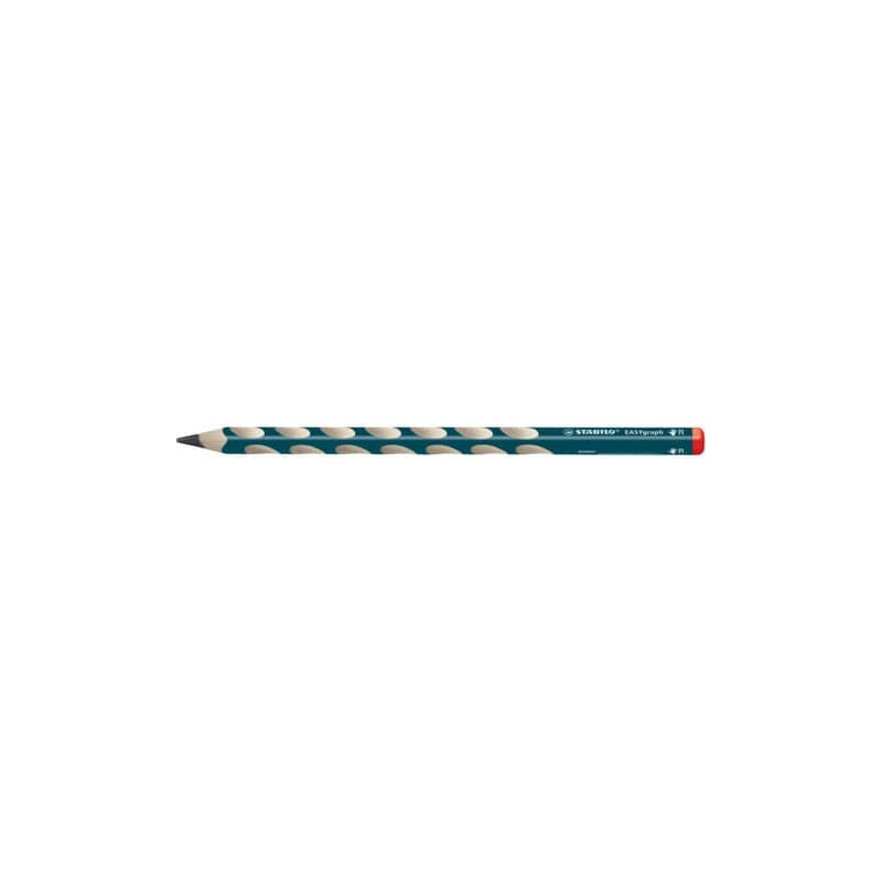 Matita Ergonomica Triangolare STABILO EASYgraph per Destrimani Petrolio