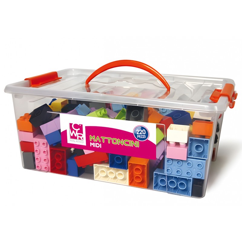 Mattoncini Midi 220 Pezzi - Cwr 12353/2