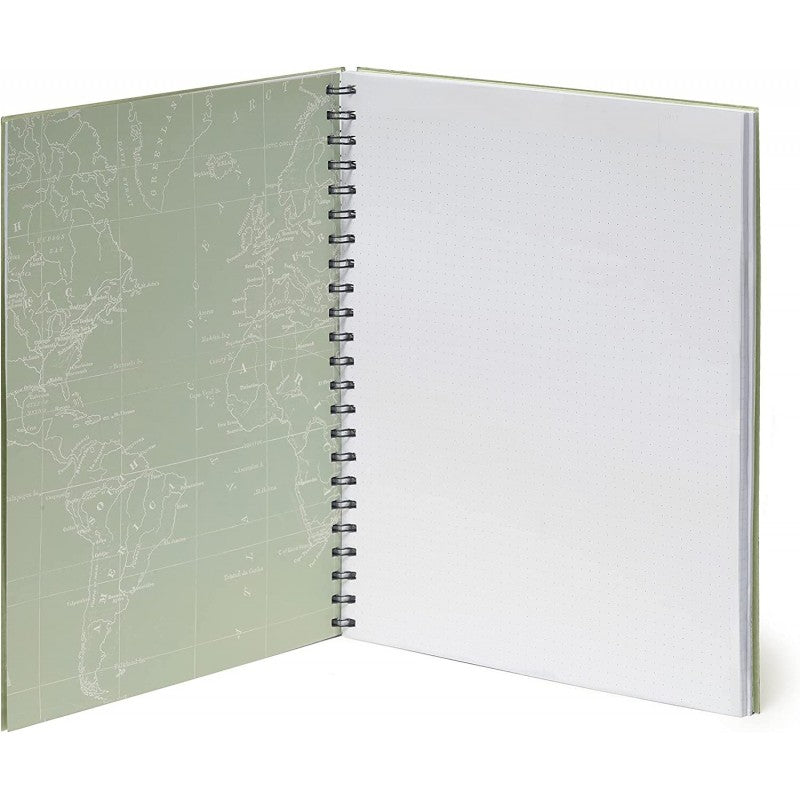 Maxi Quaderno 3 In 1 Spiralato Legami Travel, A4, 204 Pagine Staccabili