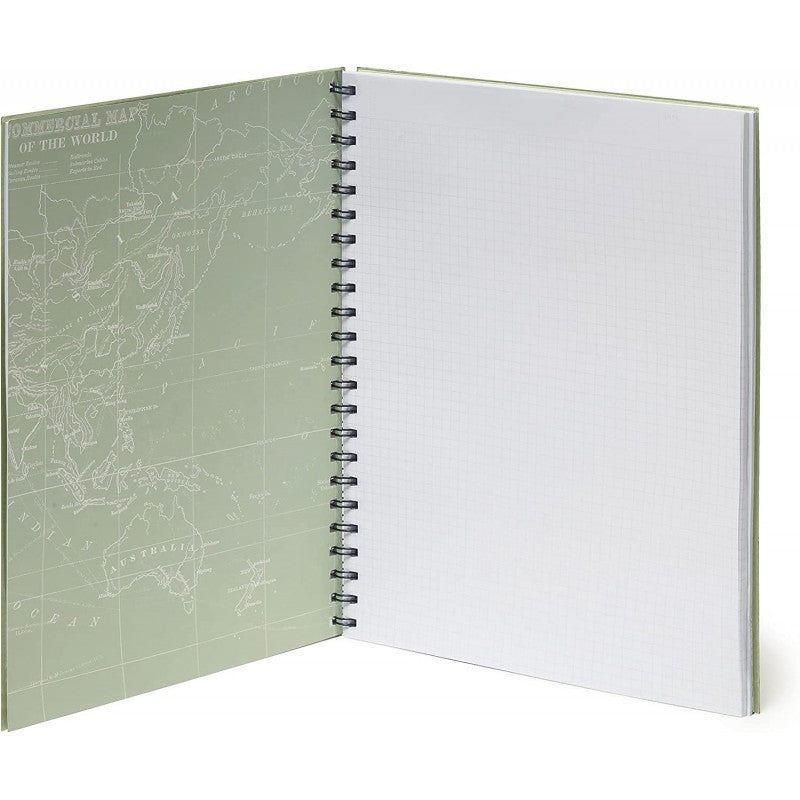 Maxi Quaderno 3 In 1 Spiralato Legami Travel, A4, 204 Pagine Staccabili