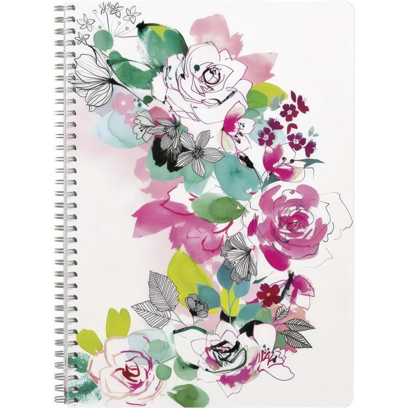 Maxi Quaderno Spiralato Clairefontaine A4 74 Fogli, 1 Rigo Margine 0c, 80gr