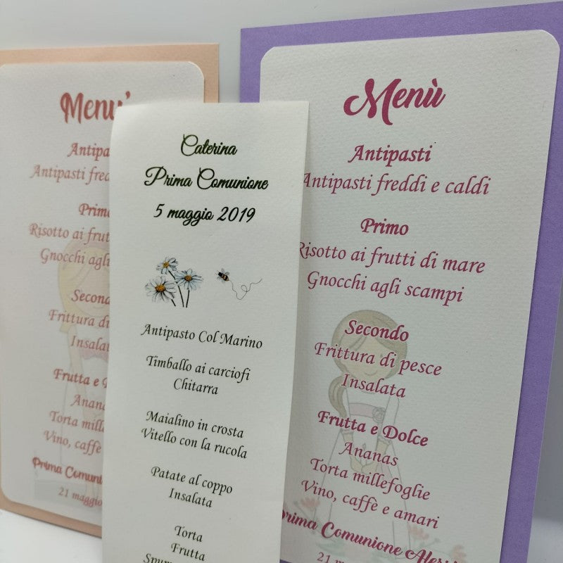 Menu Personalizzabili