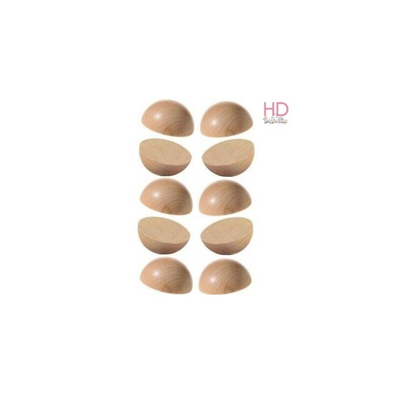 Mezza Sfera 40mm - Kit 10 Pezzi