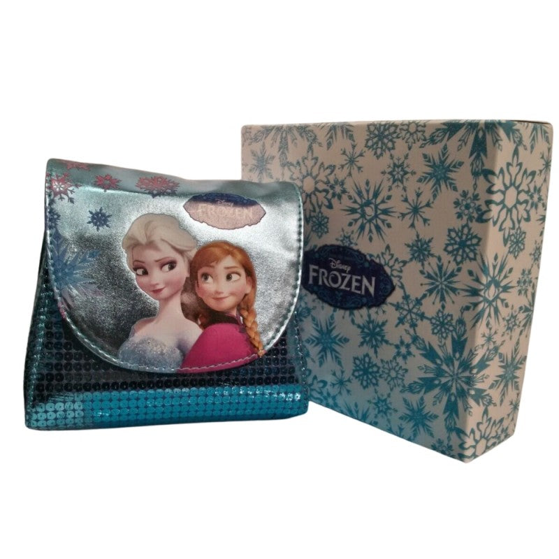 Mini Borsa Frozen Beauty Queen Con Tracolla - Azzurra