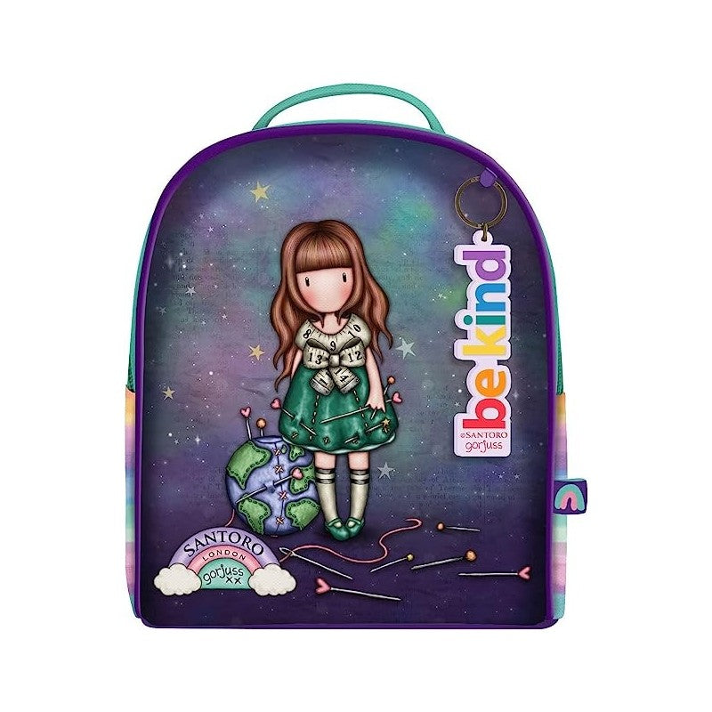 Mini Zaino Santoro Gorjuss Be Kind To Our Planet