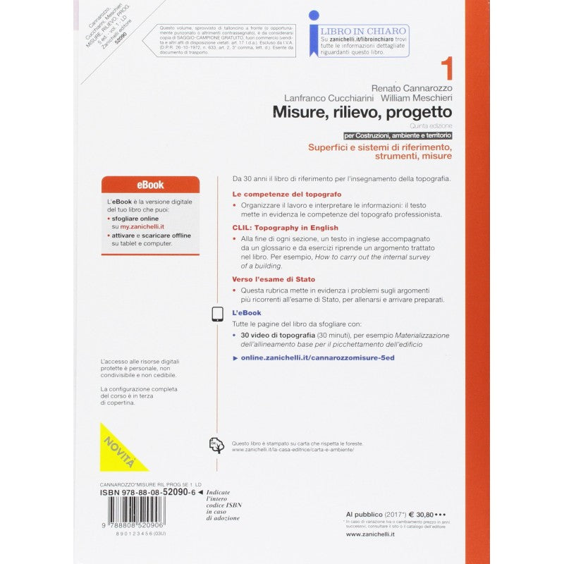 Misure, Rilievo, Progetto 1